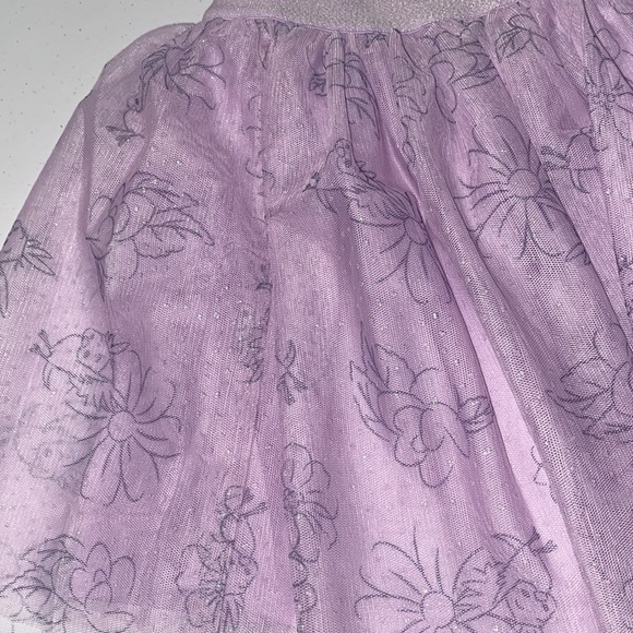 Disney Princess Girl’s 2 Piece Set Short Sleeve Ruffle Top Matching Tutu 6 NWOT - Picture 7 of 10